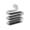 Stainless Steel 5 Layers Anti-Slip S Type Pant Magic Hanger Multi Function Trousers Clothes Hanger Penyangkut Tudung