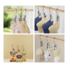 Multifunctional Single Hook Clip With Hook Clip for Pants and skirts, drying clip, hook clip, hat storage clip