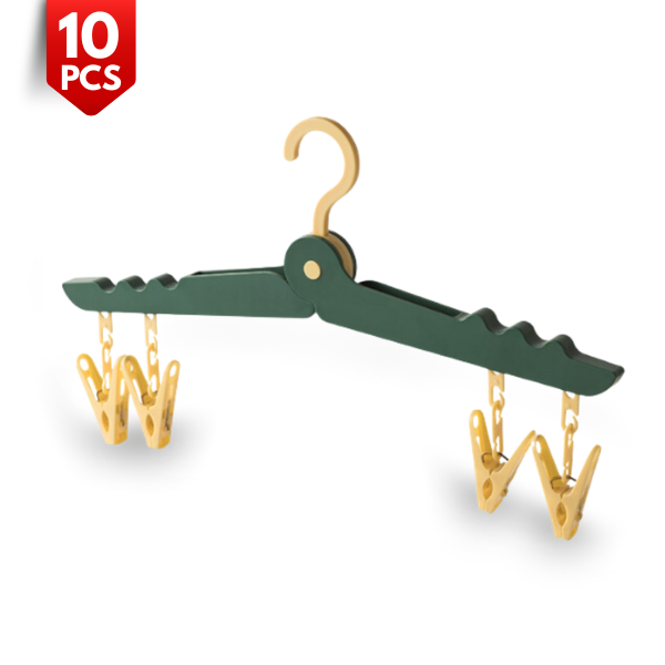 Portable Folding Travel Clothes Hanger