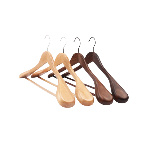 Wide Shoulder Wooden Suit Hanger