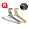 Heavy Duty Golden Stainless Steel Cloth Hanger Clothes Hanger Drying Hanger Metal space-saving clothing hangers