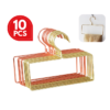 Durable Nordic Square Metal Home Clothes Scarf Towel Underwear Tie Rack Trouser Rack Hanger
