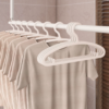 Ultra-thin Non-marking Seamless Hanger with Extra Hook for Pants and Clothes Hanger