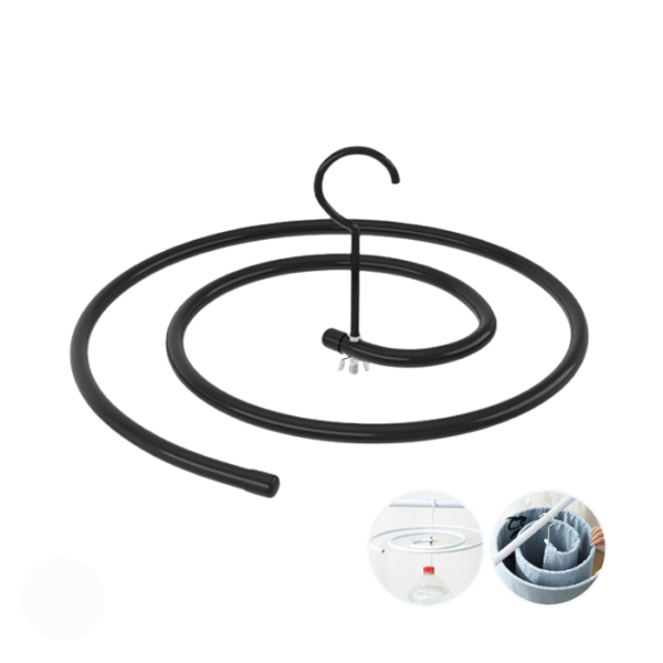 Laundry Hanger Spiral Round Drying Penyangkut Hangar Penyidai Tuala Spiral Quilt Blanket hanger