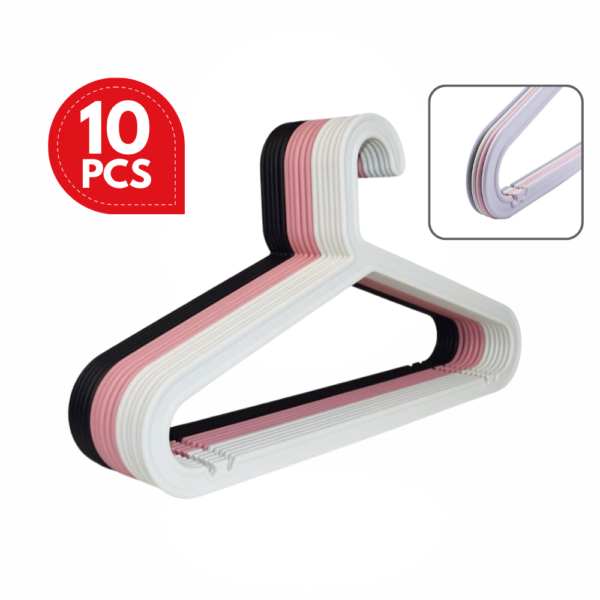Premium Kids Hanger No Trace Nordic Color plastic clothes Hanger Baju Ikea Style [Ready Stock] Kids Hanger Budak