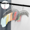 20 Clips Silver Stainless Steel Hanger For Socks & Underwear with Windproof Design and Durable Clips Gold Hanger Emas