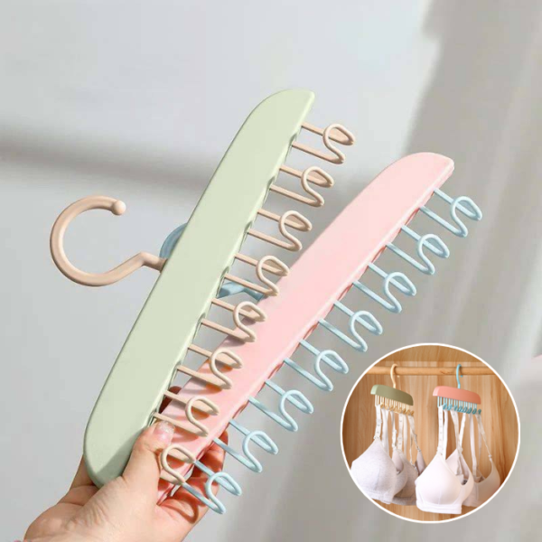 Multifunctional Clothes Hanger Simple Sling Hanger Home Wardrobe Underwear Vest Storage Hook Drying Hook Storage rRck