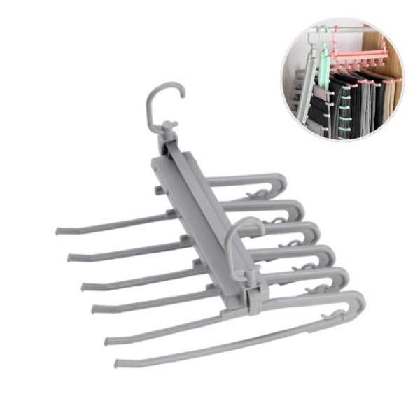 6 In 1 Folding Foldable Hanger
