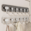 Six-row Punch-free Adhesive Hook