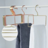 Durable Nordic Square Metal Home Clothes Scarf Towel Underwear Tie Rack Trouser Rack Hanger