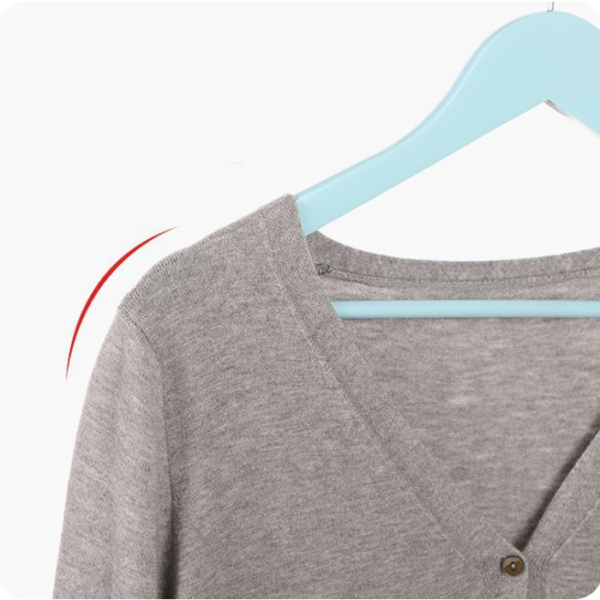 Non-marking Non-slip Plastic Hangers Drying Rack Clothing Hangers