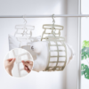 Multifunction Adjustable Pillow Drying Hanger Laundry Rack Doll Cushion Wardrobe Storage Bags Double Hook Clothes