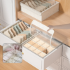 Wardrobe Oxford Underwear Storage Box Mesh Socks Storage Artifact Bra Underwear Drawer-type Organizer