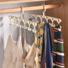 Multifunctional Movable Hanging Suspender Hanger One Hook Multiple Hanging Claw Bra Underwear Hanger