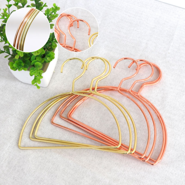 Rust-free Durable Semi-Square Metal Home Clothes Scarf Towel Underwear Tie Rack Trouser Rack Hanger