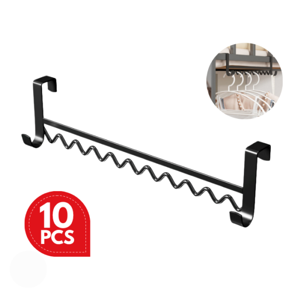 Bedside Rack Dormitory Creative Carbon Steel Punch-free Multifunctional Wall-mounted Bedroom Hook Artifact