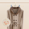 Multifunctional Home Baby Pant Hanger Underwear Hanger Clip Hanger Rack Storage Rack Seamless Non-slip Clothes Hanger