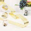Metal Hanger Wire Hanger Electroplating Color High Manganese Steel Traceless Non-slip Hanger
