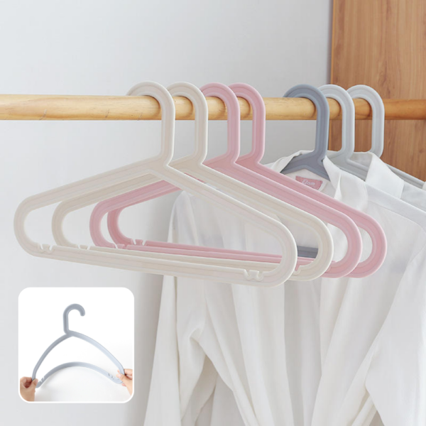 Premium Kids Hanger No Trace Nordic Color plastic clothes Hanger Baju Ikea Style [Ready Stock] Kids Hanger Budak