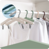 Foldable Collapsible Plastic Travel Non-Slip Hangers Cloth Hanger Travel Hanger Foldable Hanger Small Folding Hanger