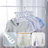 Hanger Drying Clothes Rak Racks Travel Portable Laundry Foldable Adjustable Magic Hanger