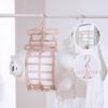 Multifunction Adjustable Pillow Drying Hanger Laundry Rack Doll Cushion Wardrobe Storage Bags Double Hook Clothes