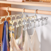 Multifunctional Movable Hanging Suspender Hanger One Hook Multiple Hanging Claw Bra Underwear Hanger