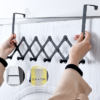 Stainless Steel Door Hook Punch-free Hook Behind the Door  Clothes Hanger Dormitory Bedroom Door Back Storage