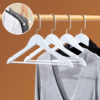 Flat Hook Non-slip  Schima Superba Boutique Solid Clothes Wooden Hanger