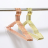 Golden Strong Wire Metal Hangers Luxury Clothes Hangers  Heavy Duty Coat Hangers Space Saving Closet Organize