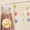 Multifunctional Home Baby Pant Hanger Underwear Hanger Clip Hanger Rack Storage Rack Seamless Non-slip Clothes Hanger