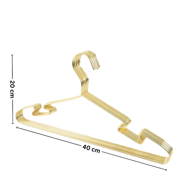 Metal Hanger Wire Hanger Electroplating Color High Manganese Steel Traceless Non-slip Hanger