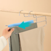 Thick 5mm Ultra Strong Stainless Steel Multi-Layer Trouser Rack – Non-Slip Space Saving Pants Hanger [High Quality]