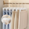 Adjustable Non-Slip Clip Hanger 28cm – Multi-Purpose Clothes & Pants Organizer Trouser Hanger High Quality Anti-slip