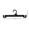 Household Plastic Tudung Hanger Underwear Bra Hanger Hanging Clothespins Mini Hangers Strong Clip Pant Hanger