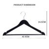 Non-marking Non-slip Plastic Hangers Drying Rack Clothing Hangers