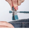Multifunctional Household Pant Hanger Non-slip Clip Trouser Rack  Stainless Steel Seamless Hanger Penyangkut Seluar