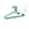 Seamless Collar Hanger Safe Non-marking hanger