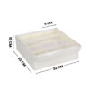 Wardrobe Oxford Underwear Storage Box Mesh Socks Storage Artifact Bra Underwear Drawer-type Organizer
