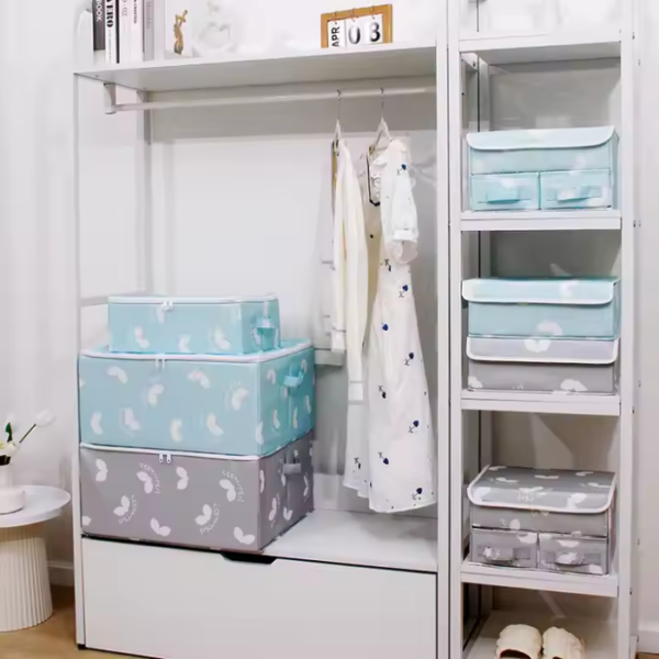 Premium Large-capacity Double-layer Drawer Oxford Cloth Storage Box