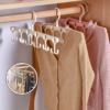Multifunctional Movable Hanging Suspender Hanger One Hook Multiple Hanging Claw Bra Underwear Hanger