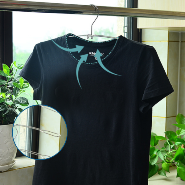 Heavy Duty Stackable Stainless Steel Shirt 8 Shape Hanger Drying hanger Out Door Anti Corrosion SS304 Space Saver