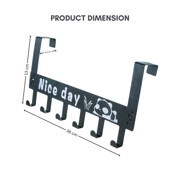 Nail-free Durable Backdoor Hook