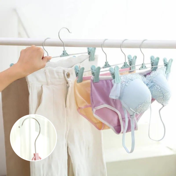 Plastic Metal Clips Hanger