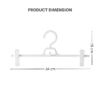 Adjustable Pant Hanger Clip