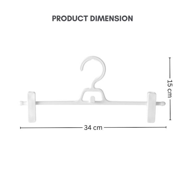 Adjustable Pant Hanger Clip