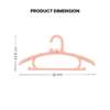 Strackable & Durable Kid Hanger Baby Hanger Kid Hanger Budak Kanak-Kanak Hanger Anti-slip Hanger