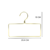 Durable Nordic Square Metal Home Clothes Scarf Towel Underwear Tie Rack Trouser Rack Hanger