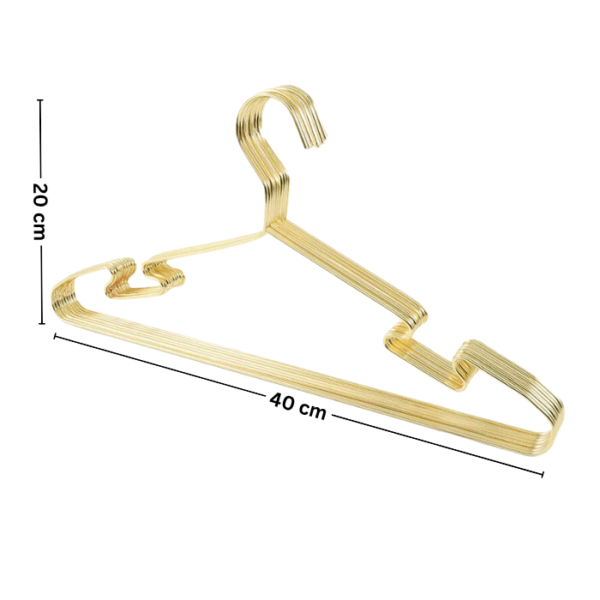 Metal Hanger Wire Hanger Electroplating Color High Manganese Steel Traceless Non-slip Hanger