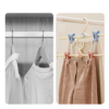 Multifunctional Home Baby Pant Hanger Underwear Hanger Clip Hanger Rack Storage Rack Seamless Non-slip Clothes Hanger